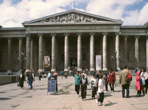 British Museum's main entrance