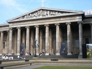 British Museum's main entrance